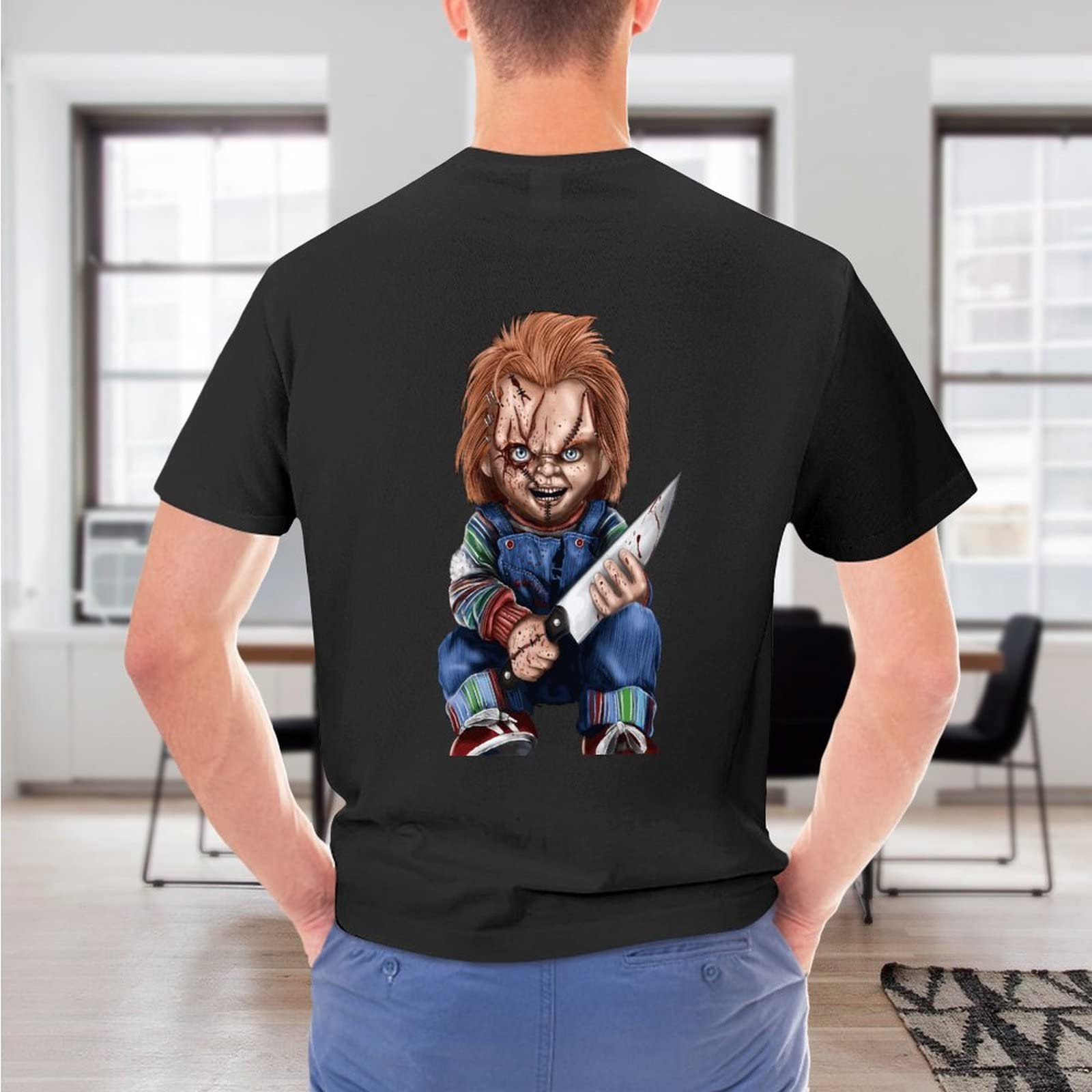 Amazon.co.jp: Tシャツ チャッキー チャイルドプレイ ホラー映画
